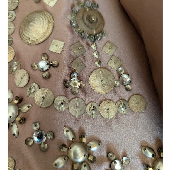 Vera Wang FW2007 Runway Silk Embroidered Skirt 42/8 - Picture 8 of 15